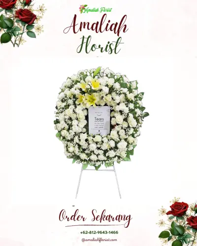 Krans Bunga Duka Cita meulaboh